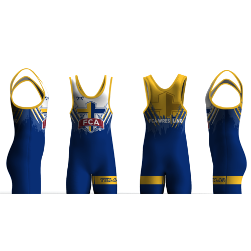Fellowship of Christian Athletes Blue Men's Singlet