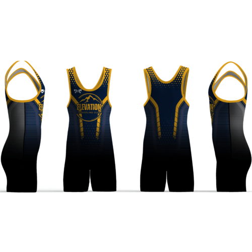 Elevation Wrestling Club Navy Men's Singlet