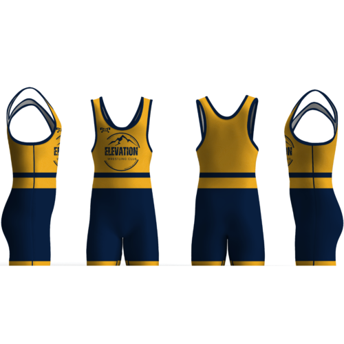 Elevation Wrestling Club Gold Men's Singlet