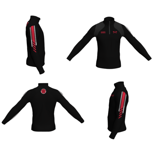Hammer Wrestling Club- NY Men's Light-Weight Custom Quarter Zip