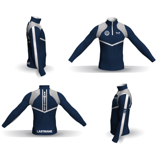 Hawkstyle Wrestling Club Men's Light-Weight Custom Quarter Zip