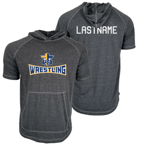 Fellowship of Christian Athletes Custom Heat Press Short Sleeve Hoodie T-Shirt