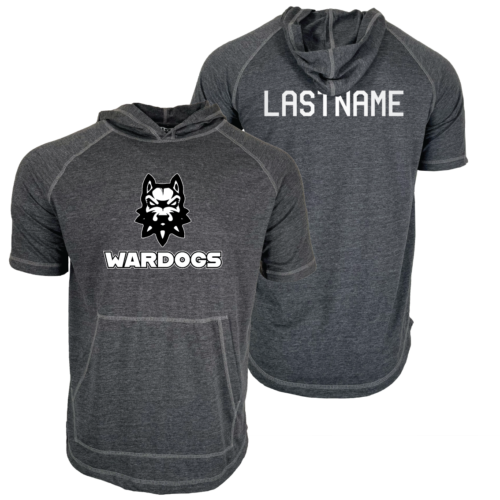 Wardogs Custom Heat Press Short Sleeve Hoodie T-Shirt