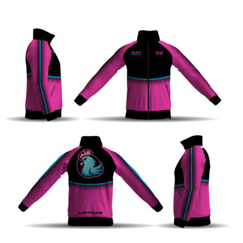 Slick Chicks Wrestling Club Athletic Full Zip Jacket