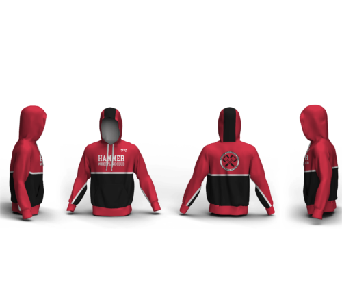 Hammer Wrestling Club- NY Custom Unisex Sublimated Hoodie