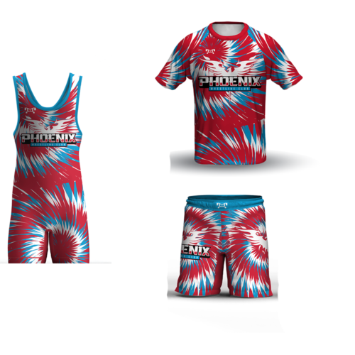 Phoenix Wrestling Club Tie Dye Combo