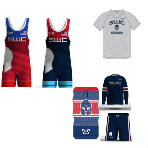 Spartan Wrestling Club Warm Up Bundle