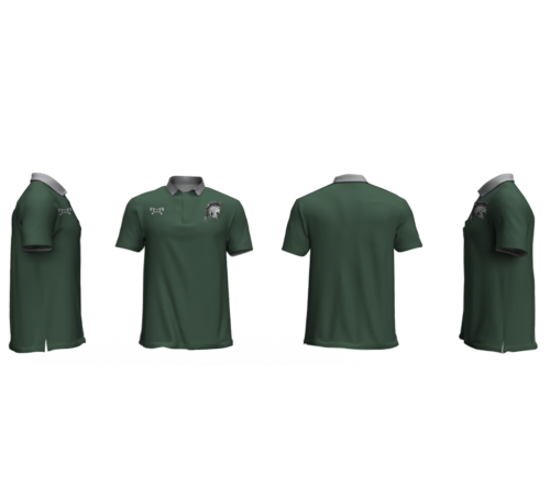 Ambush Warrior Wrestling NC Men's Custom Polo