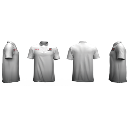 Bermudian Springs white Men's Custom Polo