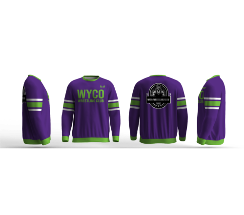 WYCO Wrestling Club Elite Sublimated Crewneck