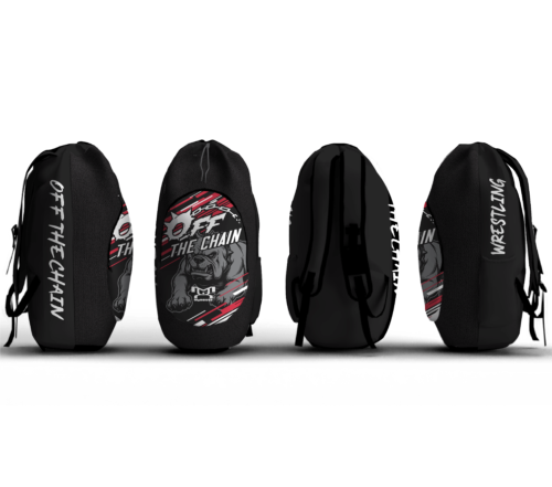 Off The Chain Wrestling Club Sublimated Custom Gear Bag