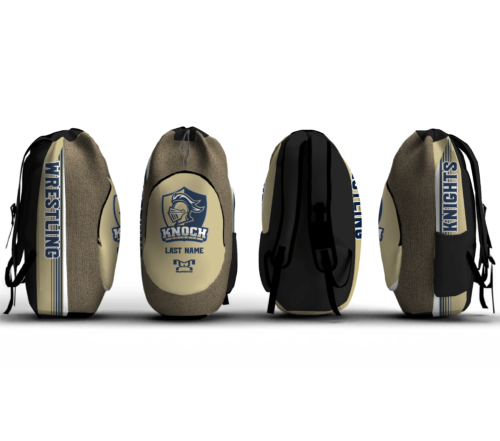 Knoch Wrestling Sublimated Custom Gear Bag 2025