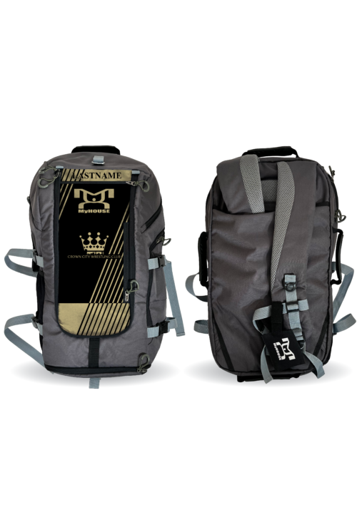 Crown City Wrestling Club Hybrid Gear Bag (THIS WILL SHIP IN 6-8 WEEKS)