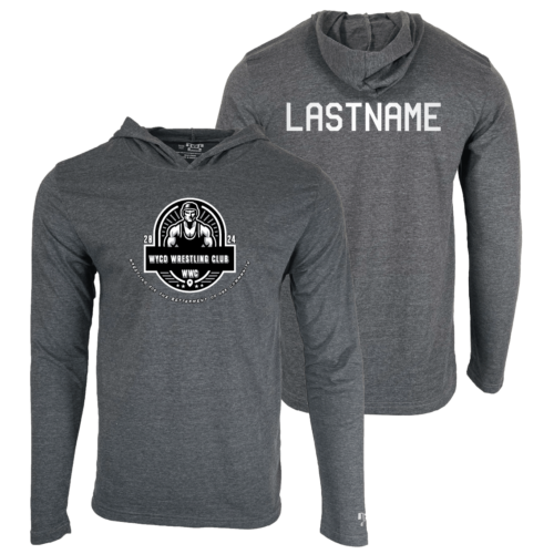 WYCO Wrestling Club Custom Heat Press Long Sleeve Hoodie T-Shirt