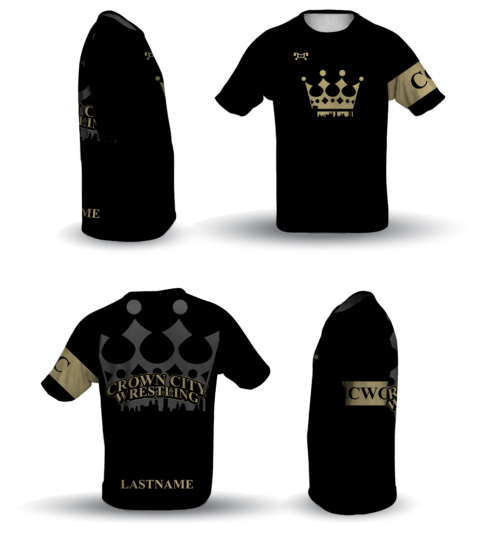 Crown City Wrestling Club Loose Short Sleeve Dri-Fit