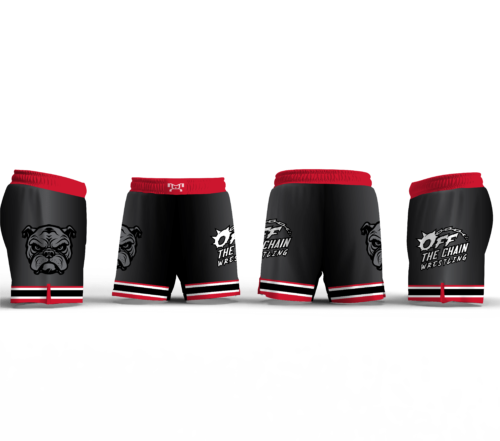 Off The Chain Wrestling Club Men's 6" Fight Short