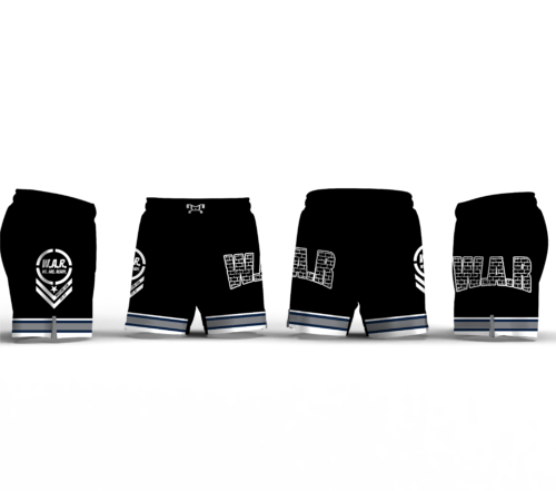 WAR Wrestling Club Men's 9" Fight Short