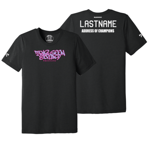 The Goon Squad Black Address Of Champions Heat Press T Shirt