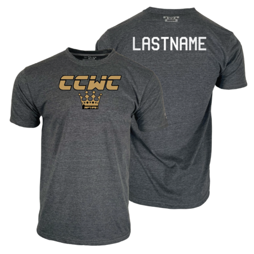 Crown City Wrestling Club Custom Heat Press Short Sleeve T-Shirt