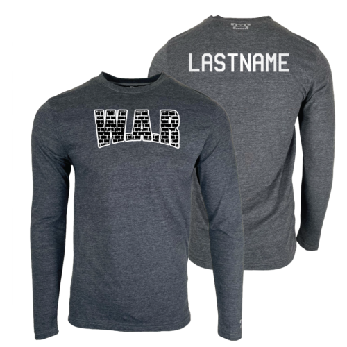 WAR Wrestling Club Custom Heat Press Long Sleeve T-Shirt