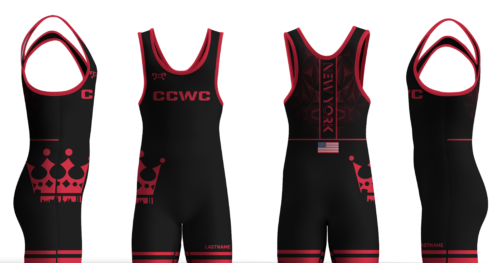 Crown City Wrestling Club Men's Singlet