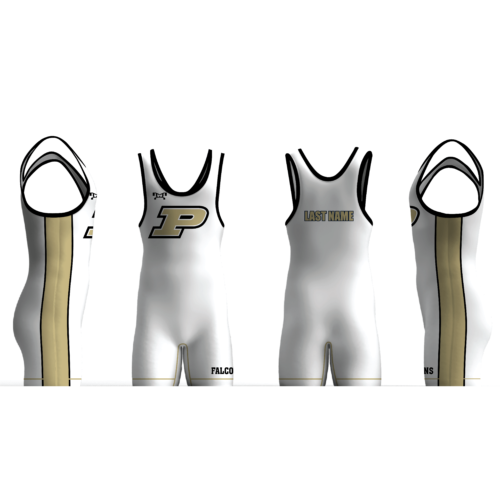 Poolesville WHITE PODIUM SINGLET 2025