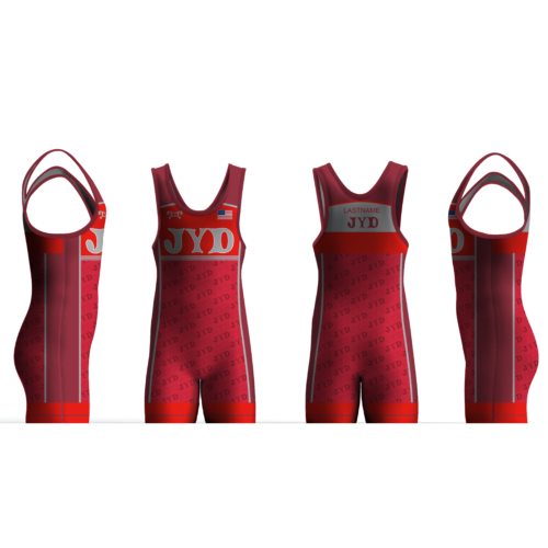 Junk Yard Dogs RED Men's Singlet