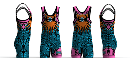 Psychedelic Summer Slam Men's Singlet