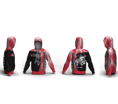 Madison HS OHIO Custom Unisex Sublimated Hoodie