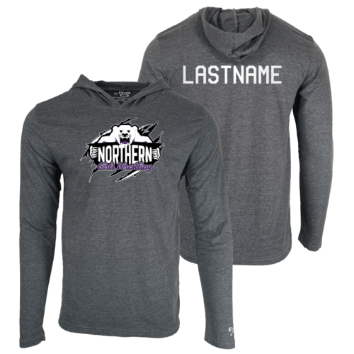 Northern York HS Custom Heat Press Long Sleeve Hoodie T-Shirt