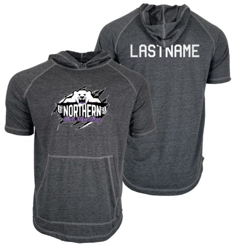 Northern York HS Custom Heat Press Short Sleeve Hoodie T-Shirt