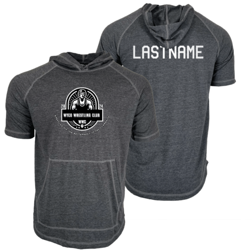 WYCO Wrestling Club Custom Heat Press Short Sleeve Hoodie T-Shirt
