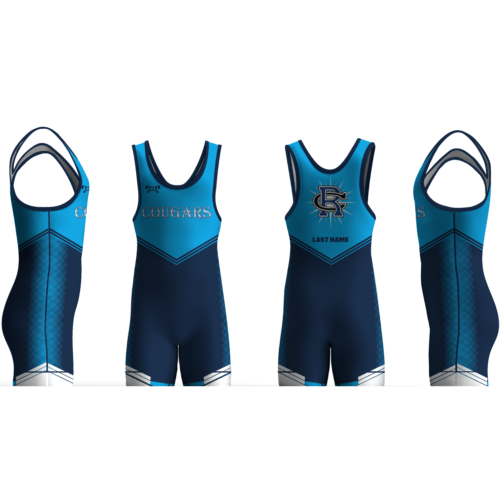 Rancho Cucamonga Men's blue Singlet 2025
