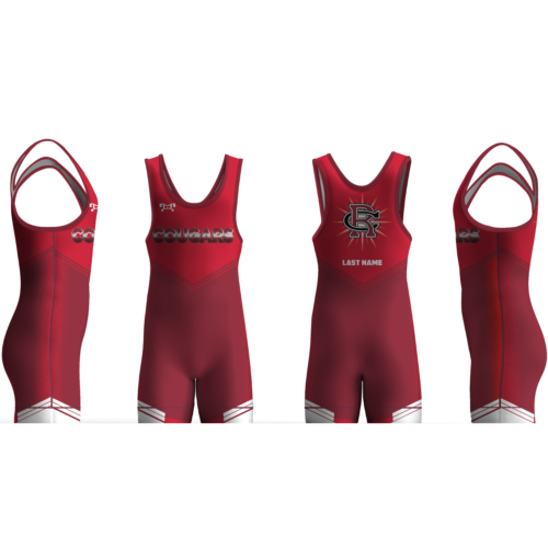 Rancho Cucamonga Men's red Singlet 2024