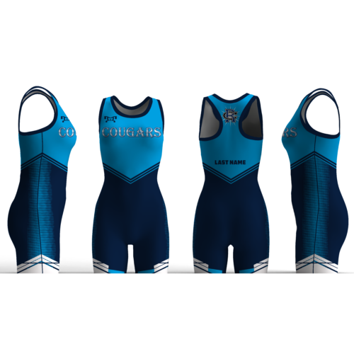 Rancho Cucamonga Women's blue Singlet 2025