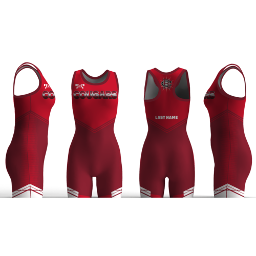 Rancho Cucamonga Women's red Singlet 2025