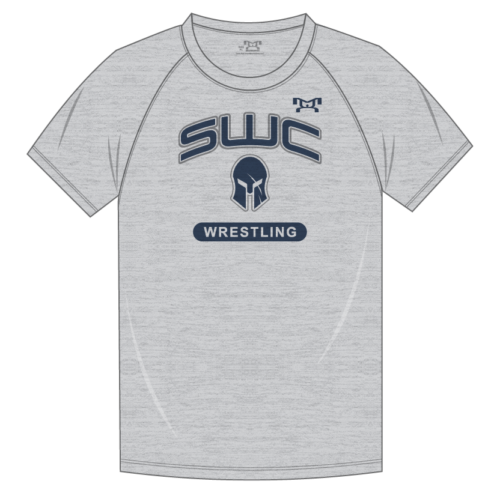 Spartan Wrestling Club Custom Sublimated Decal T-Shirt 2025