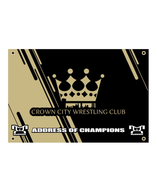 Crown City Wrestling Club Custom Team Banner