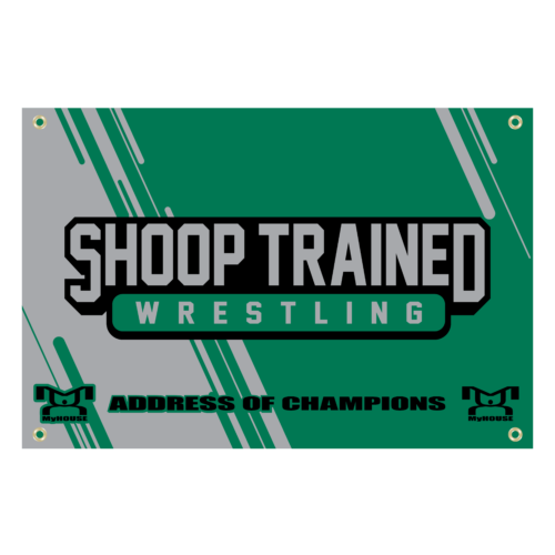Shoop Trained Custom Team Banner