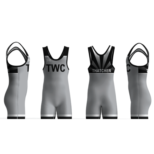 Thatcher Wrestling Club Grey Men's Singlet