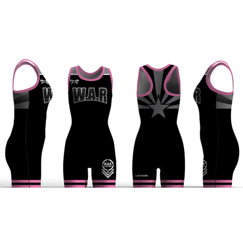 WAR Wrestling Club Women's Custom Singlet