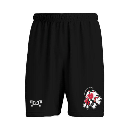 Paragon Warriors 33834 WARRIOR HEAD ON LEG Athletic Mesh Short