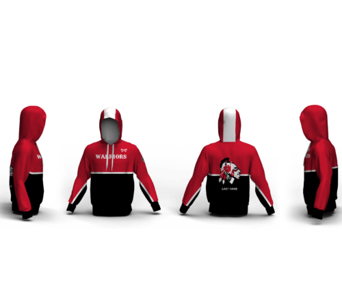 Paragon Warriors 33834 Custom Unisex Sublimated Hoodie