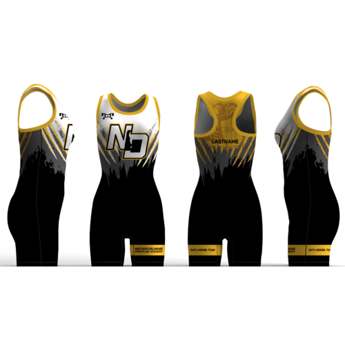 Northern Delaware Wrestling Women's Custom Singlet