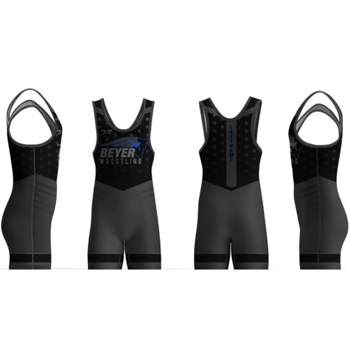 Beyer High School Black Men's Singlet 2025