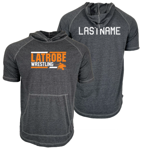 Greater Latrobe Youth Custom Heat Press Short Sleeve Hoodie T-Shirt 2025