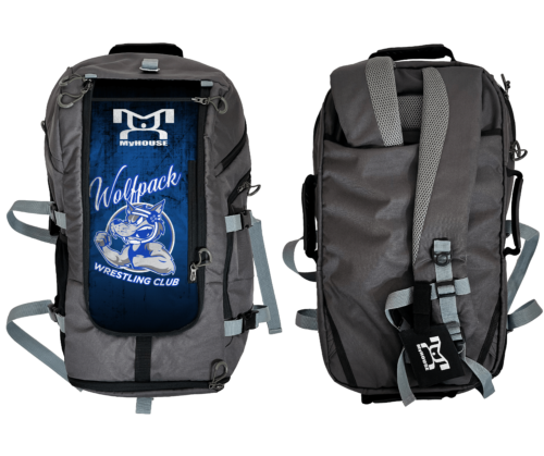 VT Wolfpack Wrestling Club Hybrid Gear Bag (THIS WILL SHIP IN 6-8 WEEKS)