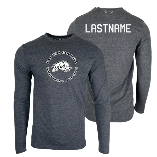Eastern Carolina Wrestling Academy Custom Heat Press Long Sleeve T-Shirt