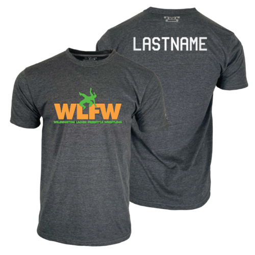 Ladies Wilmington Freestyle Wrestling Custom Heat Press Short Sleeve T-Shirt