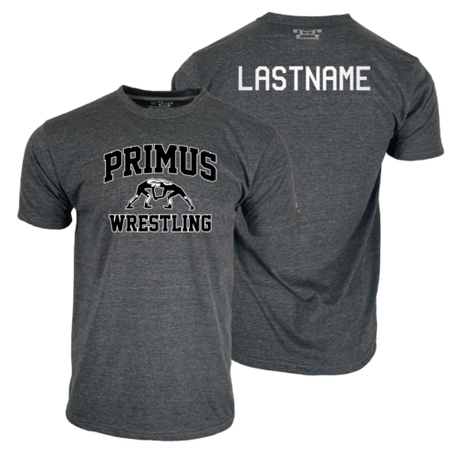Primus Wrestling Custom Heat Press Short Sleeve T-Shirt